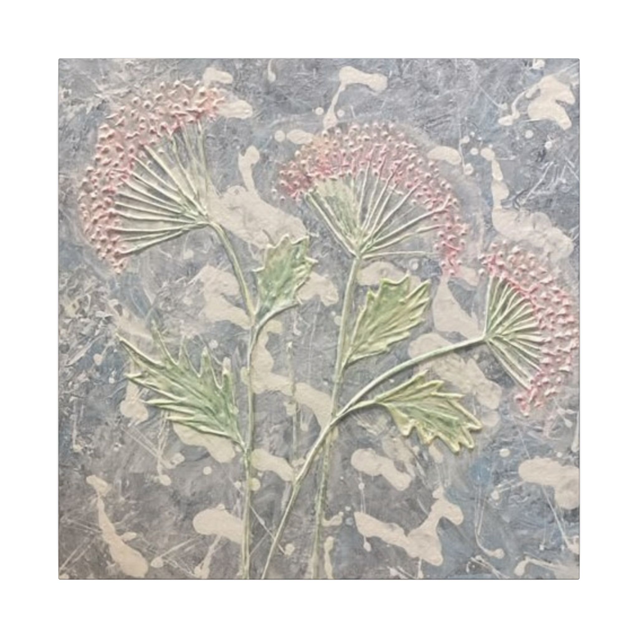Blush Wildflowers – Floral Canvas Wall Art Print | Painting Fun & More - Image 13
