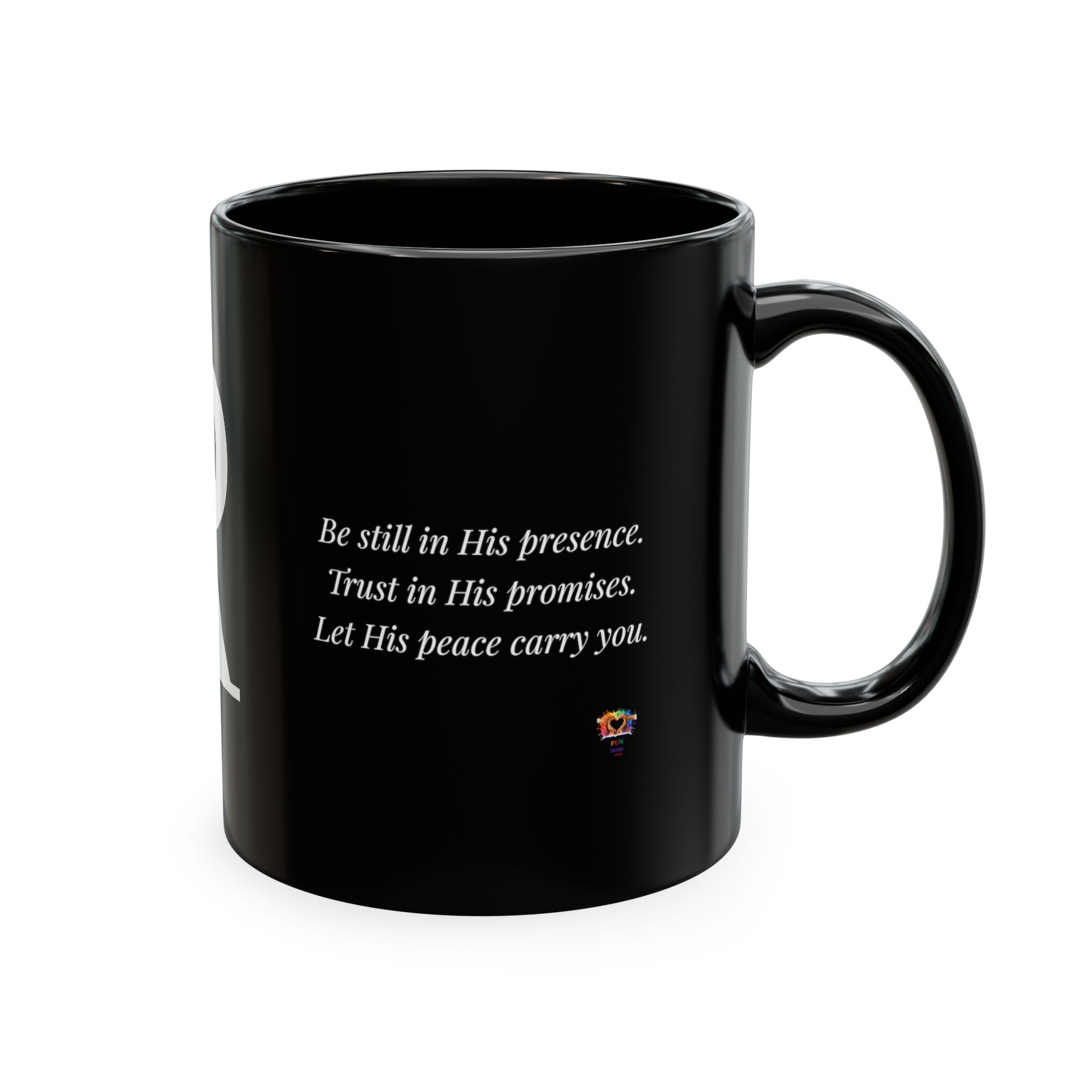 Personalized Initial Christian Coffee Mug | Isaiah 43:2 | 11 DIFFERENT COLORS Faith & Encouragement Gift - Image 36