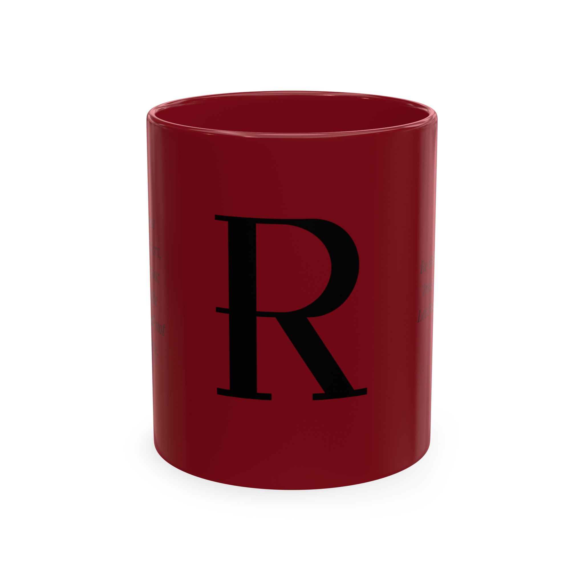 Personalized Initial Christian Coffee Mug | Isaiah 43:2 | 10 DIFFERENT COLORS Faith & Encouragement Gift - Image 21