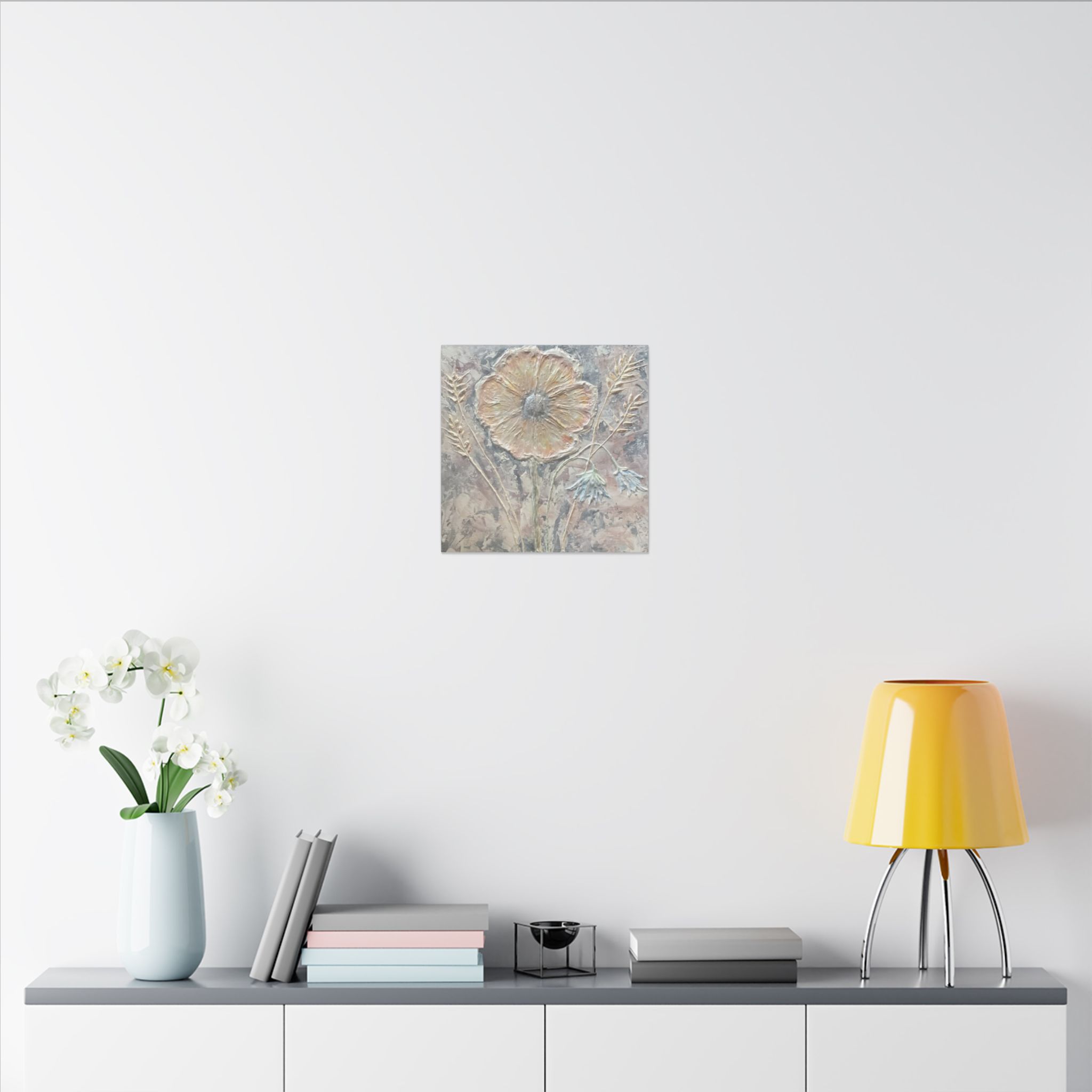 Champagne Blossom – Floral Canvas Art Print | Painting Fun & More - Image 8