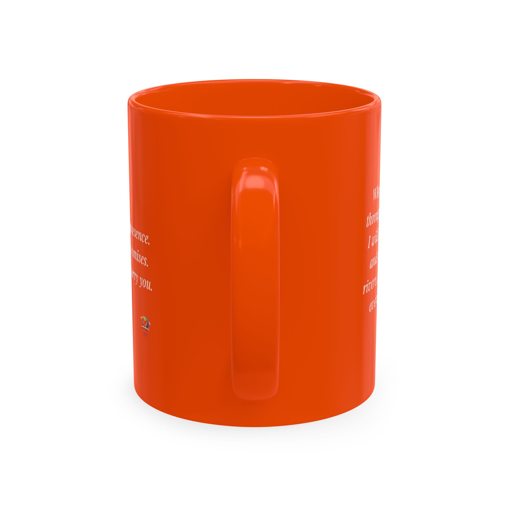 Personalized Initial Christian Coffee Mug | Isaiah 43:2 | 11 DIFFERENT COLORS Faith & Encouragement Gift - Image 39