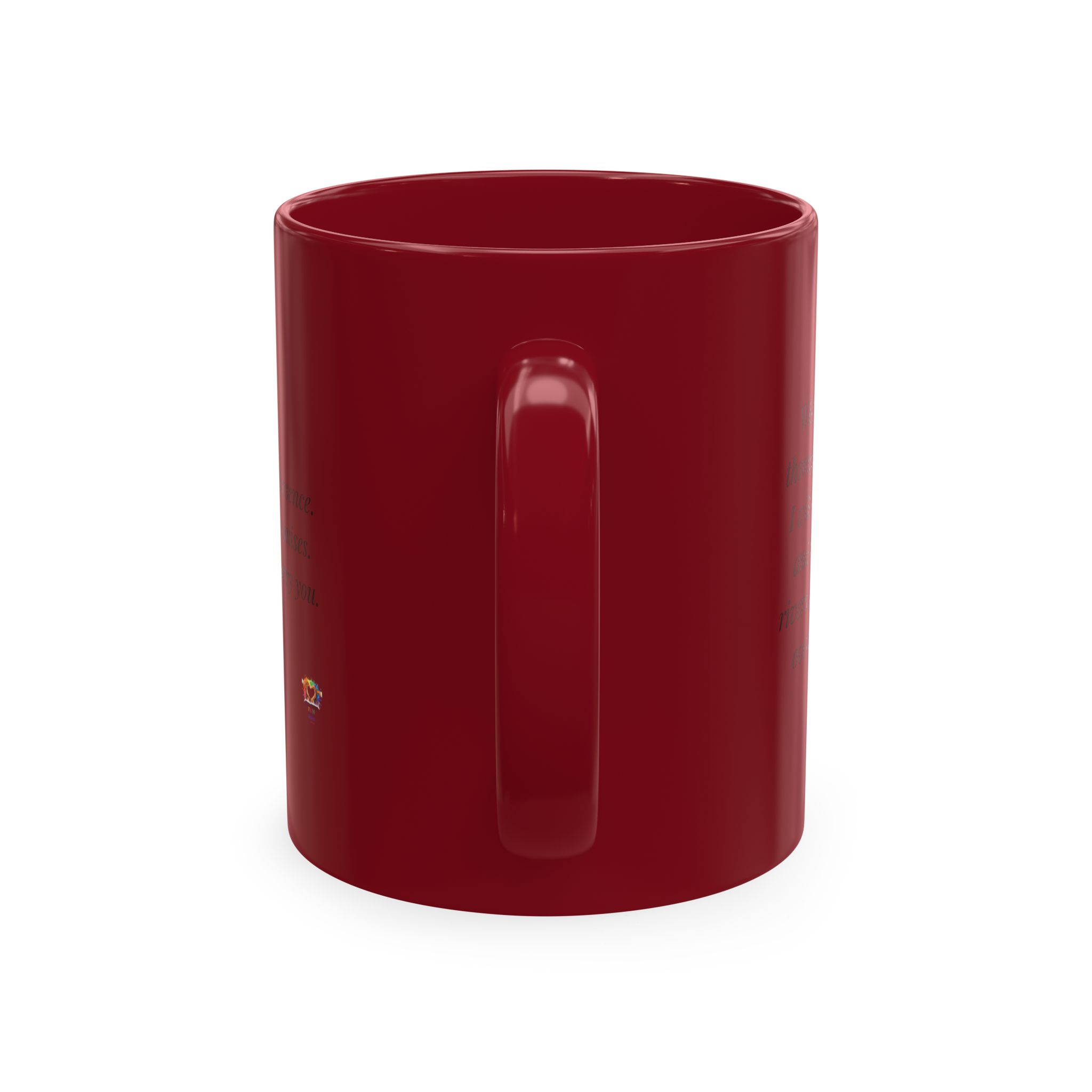 Personalized Initial Christian Coffee Mug | Isaiah 43:2 | 10 DIFFERENT COLORS Faith & Encouragement Gift - Image 23