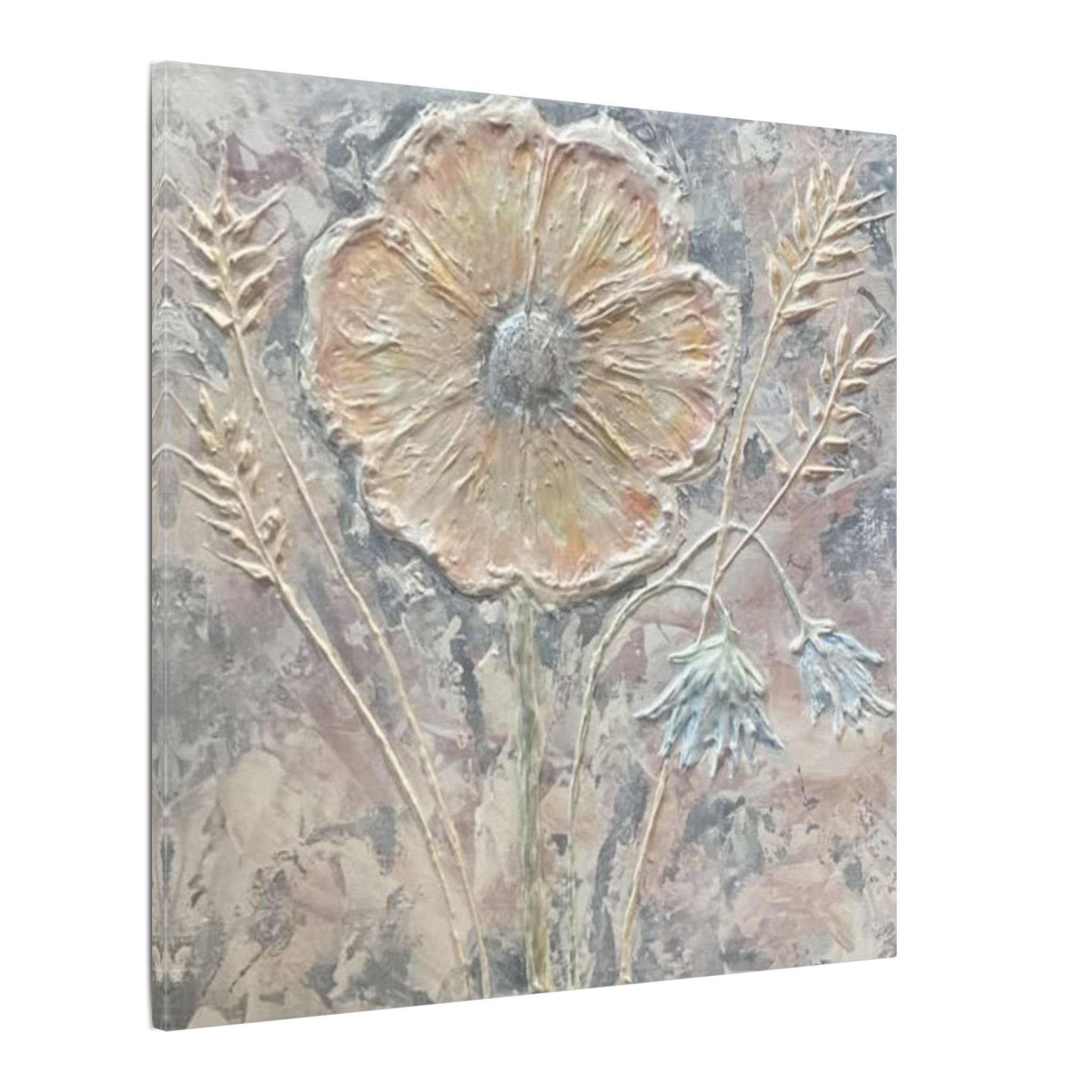 Champagne Blossom – Floral Canvas Art Print | Painting Fun & More - Image 14