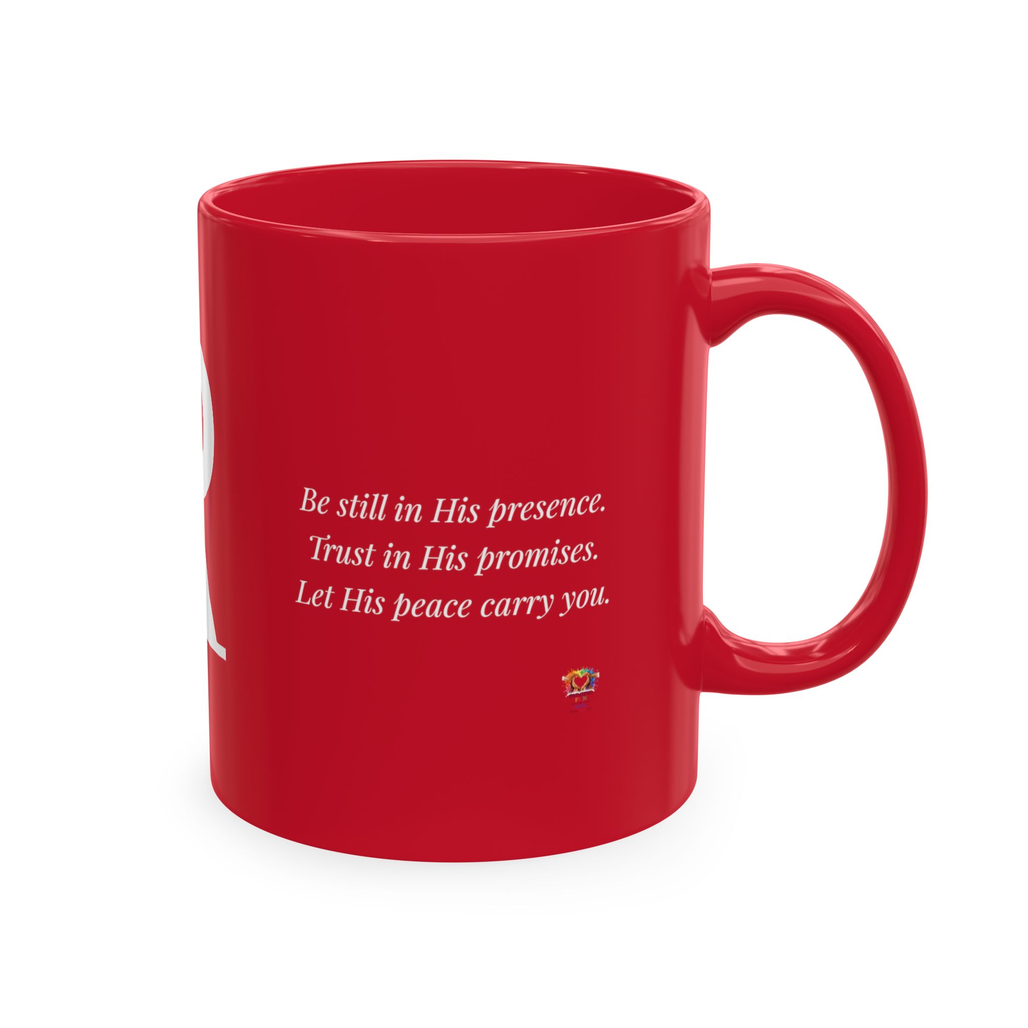 Personalized Initial Christian Coffee Mug | Isaiah 43:2 | 11 DIFFERENT COLORS Faith & Encouragement Gift - Image 44
