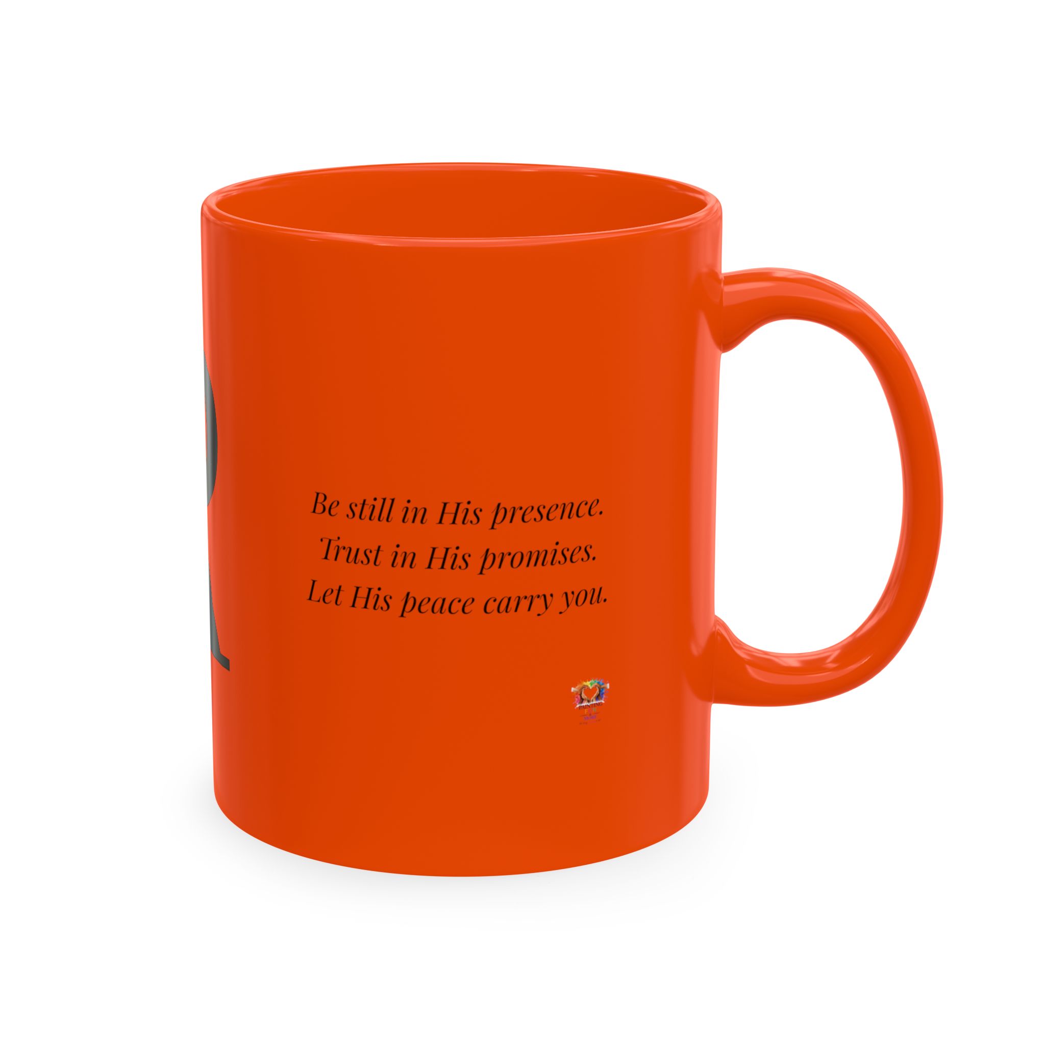 Personalized Initial Christian Coffee Mug | Isaiah 43:2 | 10 DIFFERENT COLORS Faith & Encouragement Gift - Image 36