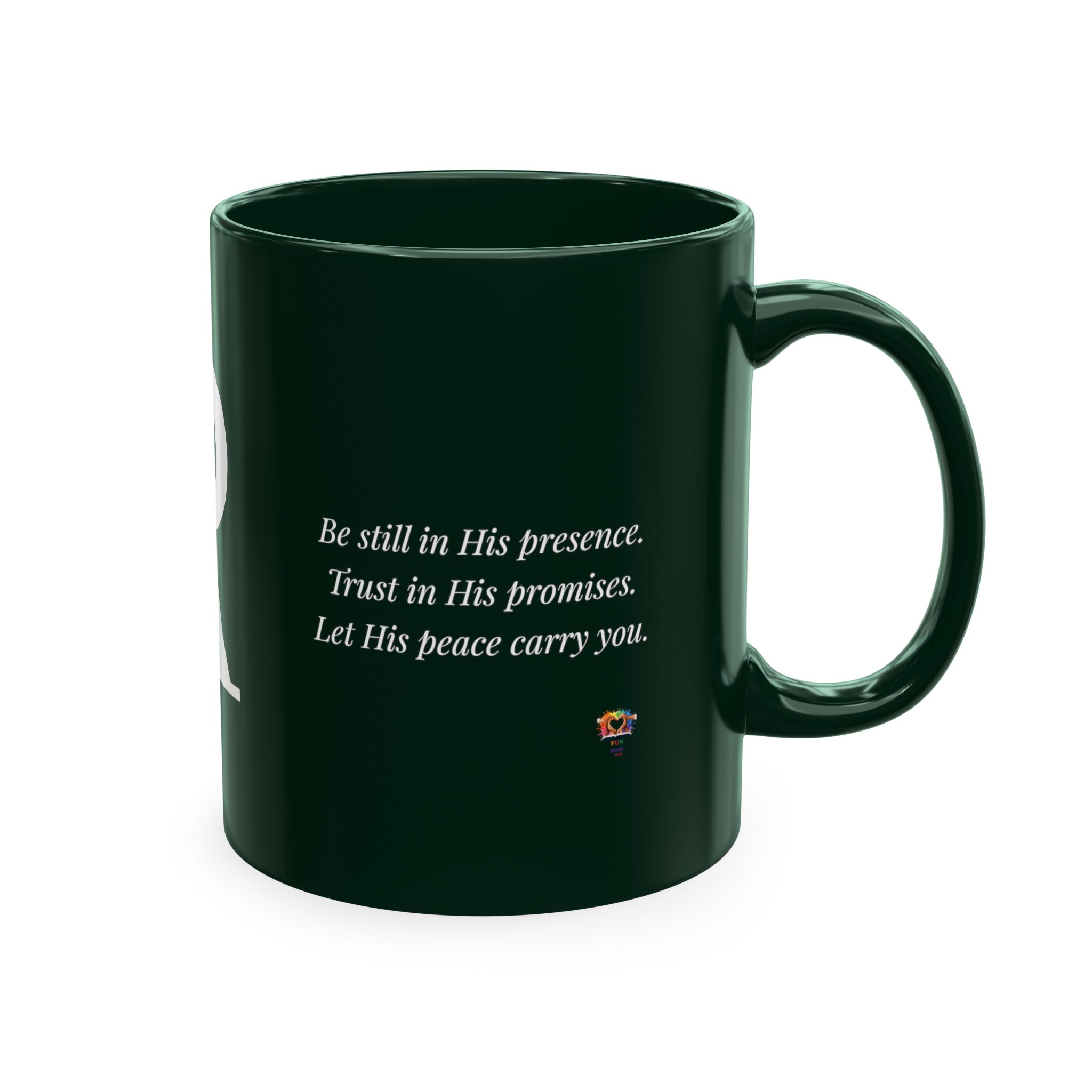 Personalized Initial Christian Coffee Mug | Isaiah 43:2 | 11 DIFFERENT COLORS Faith & Encouragement Gift - Image 28