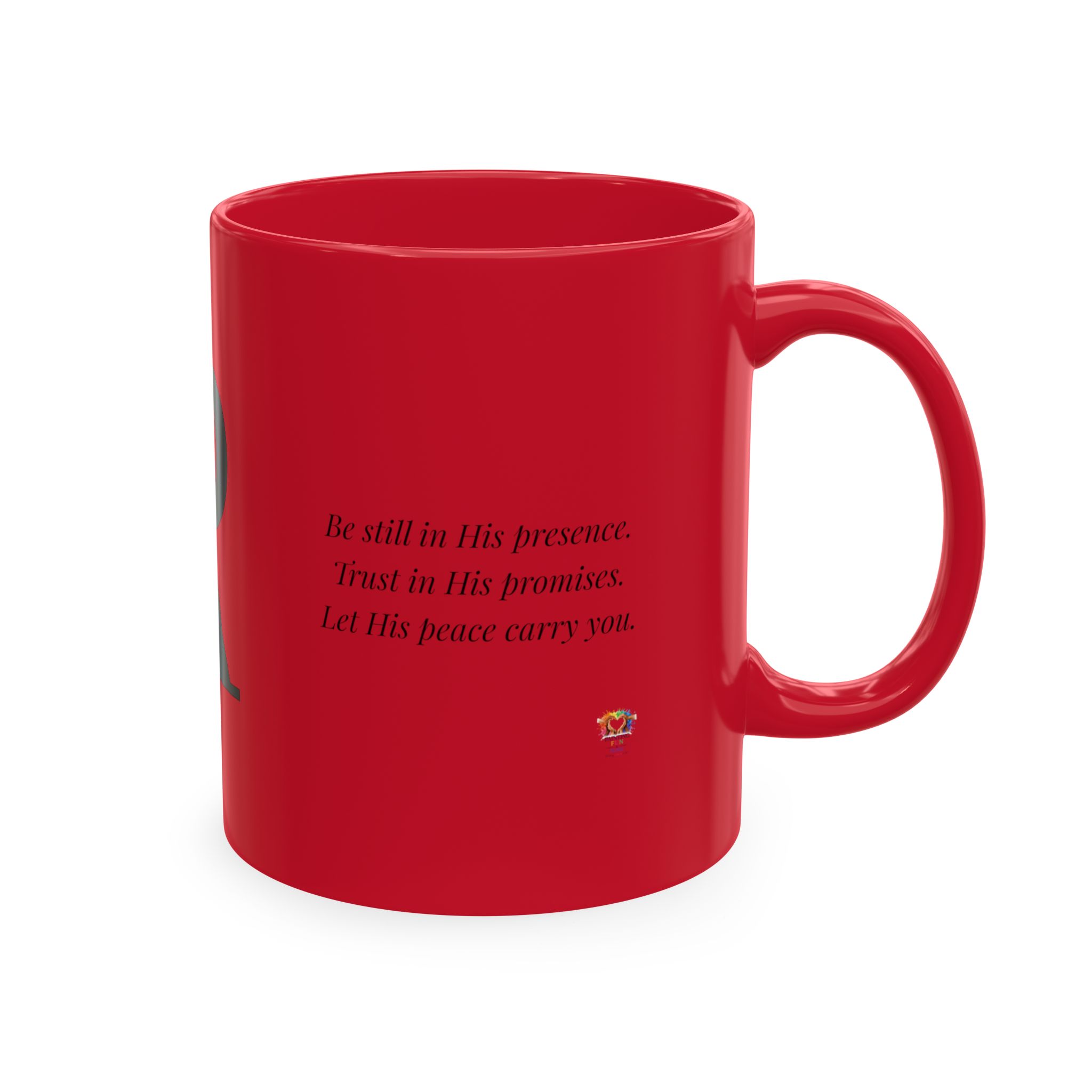 Personalized Initial Christian Coffee Mug | Isaiah 43:2 | 10 DIFFERENT COLORS Faith & Encouragement Gift - Image 40