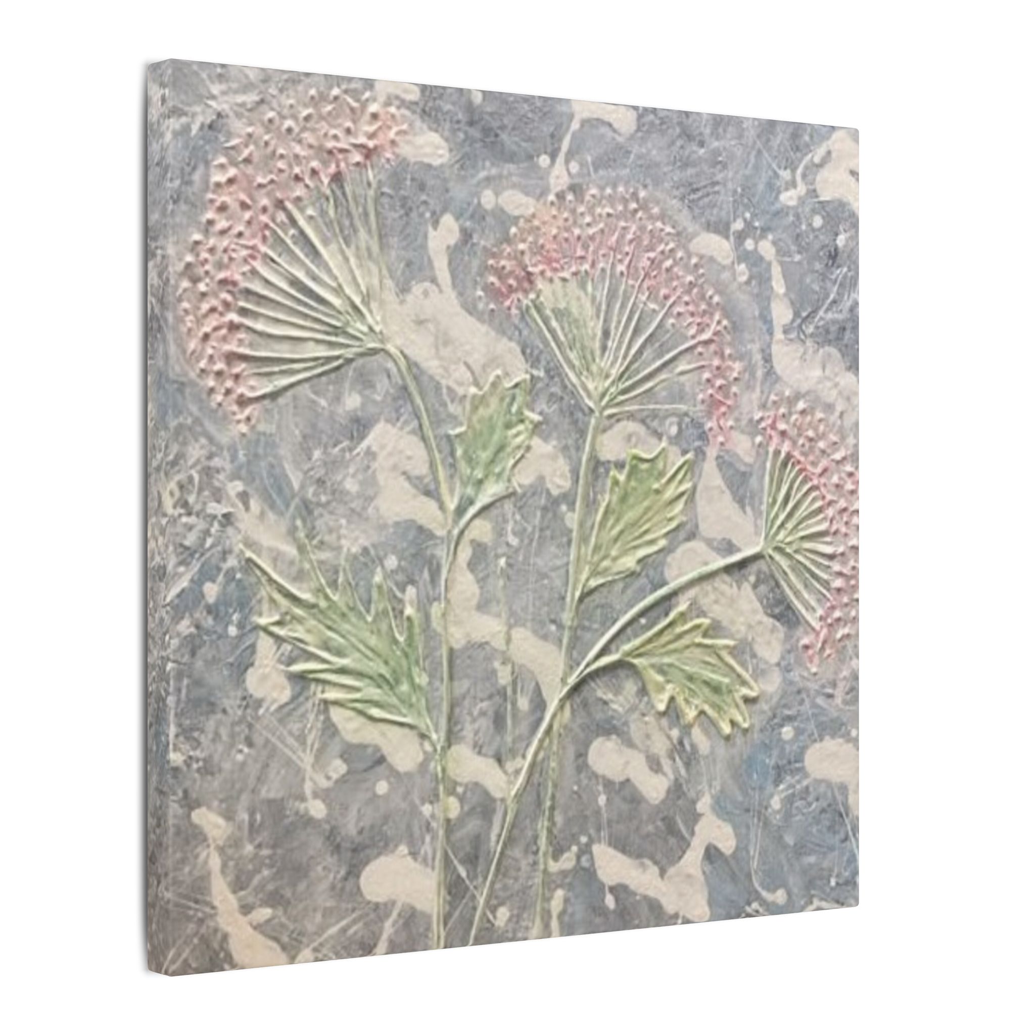 Blush Wildflowers – Floral Canvas Wall Art Print | Painting Fun & More - Image 6